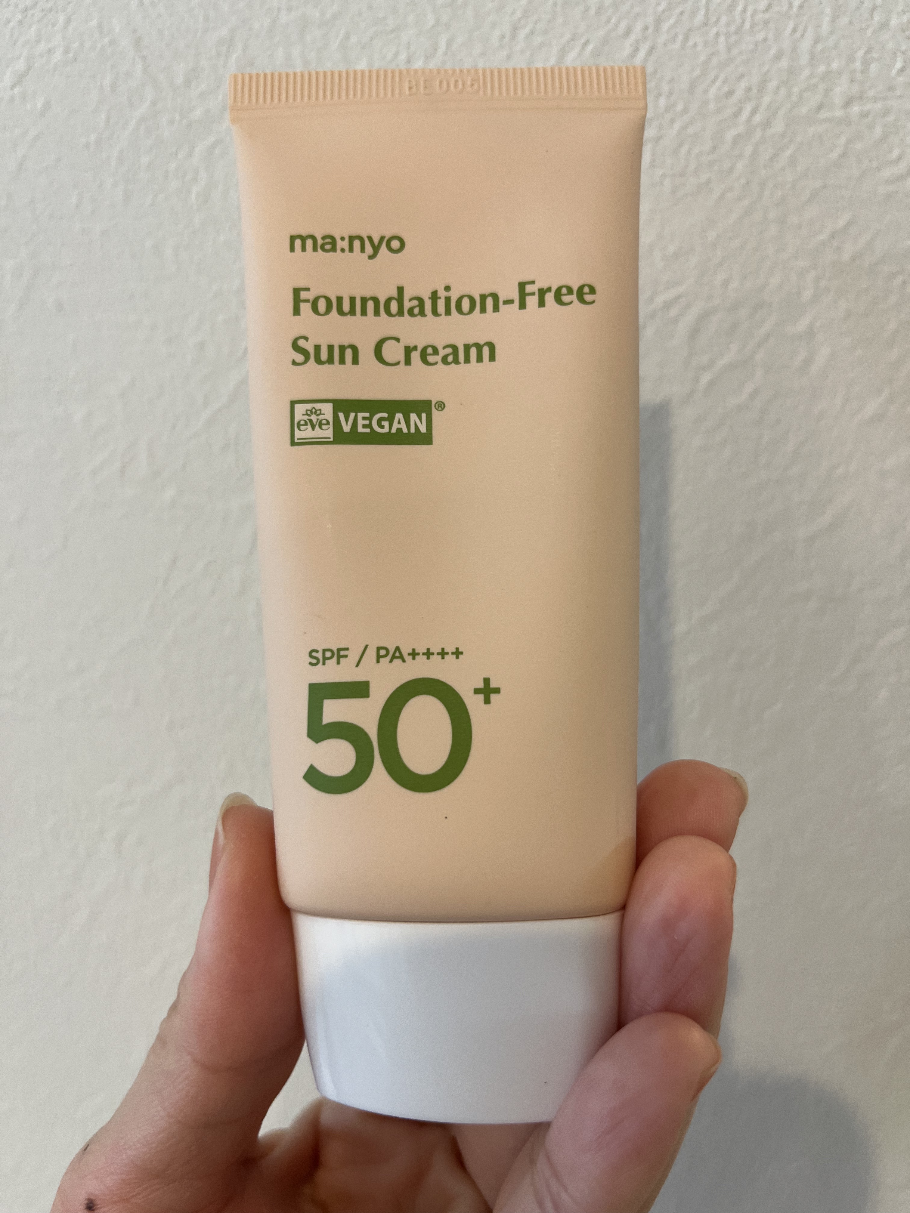 ファンデフリー サンクリーム/manyo/日焼け止めクリームを使ったクチコミ（3枚目）