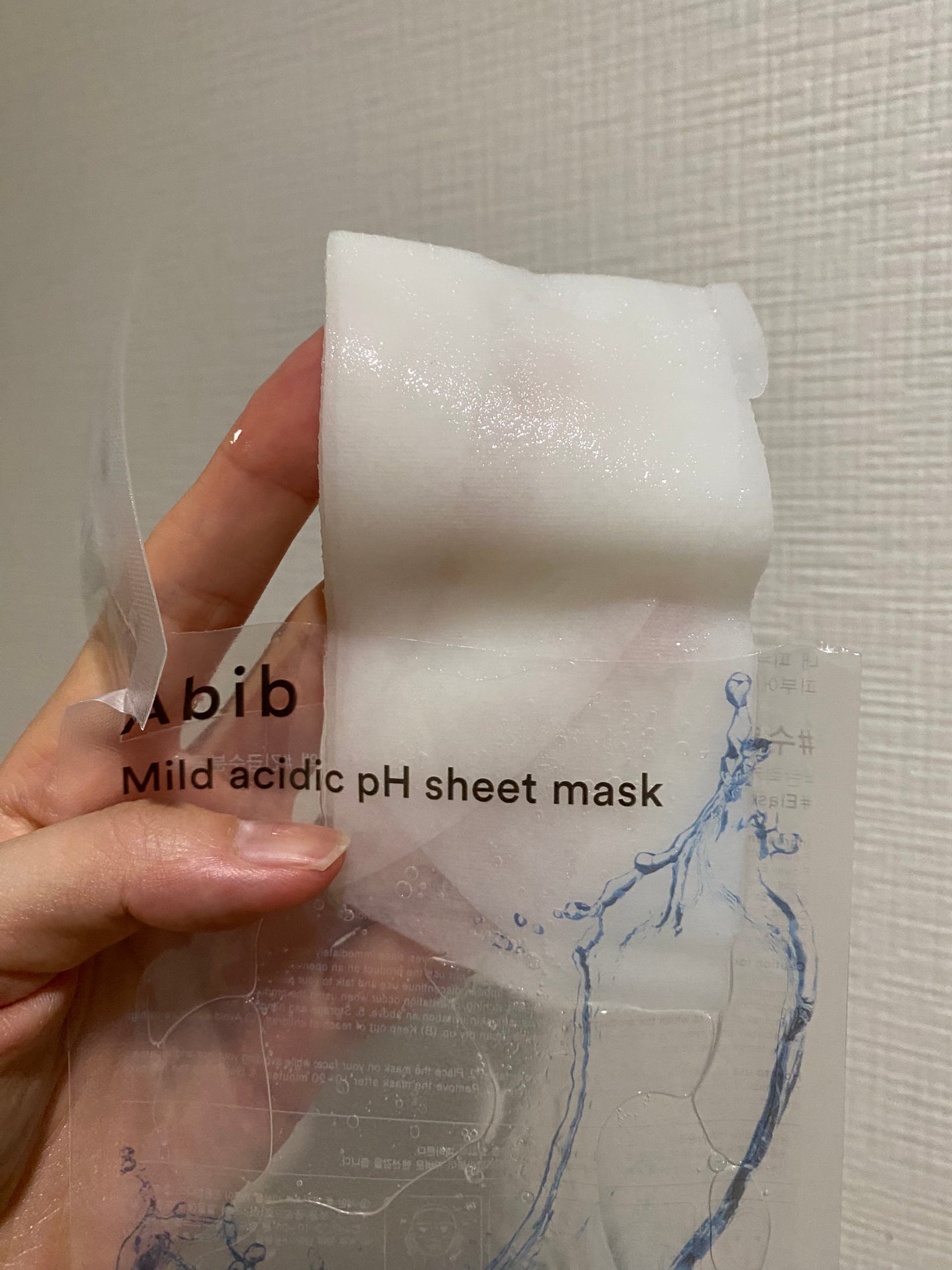 弱酸性pHシートマスク アクアフィット/Abib /シートマスク・パックを使ったクチコミ(4枚目)