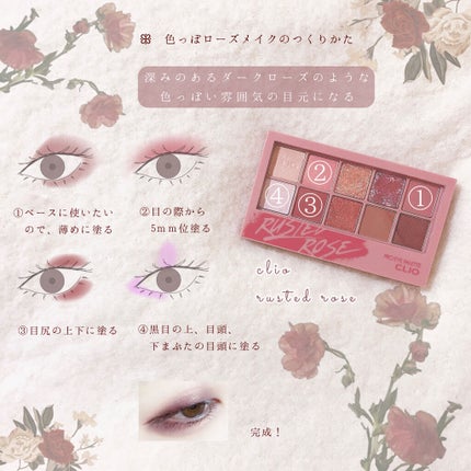 プロ アイ パレット/CLIO/アイシャドウパレットを使ったクチコミ(2枚目)