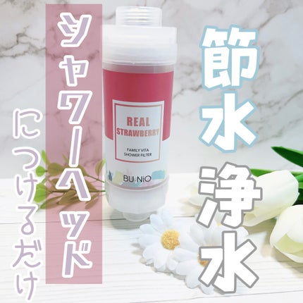 ファミリービタシャワーフィルター/BU:NIO/その他を使ったクチコミ(1枚目)