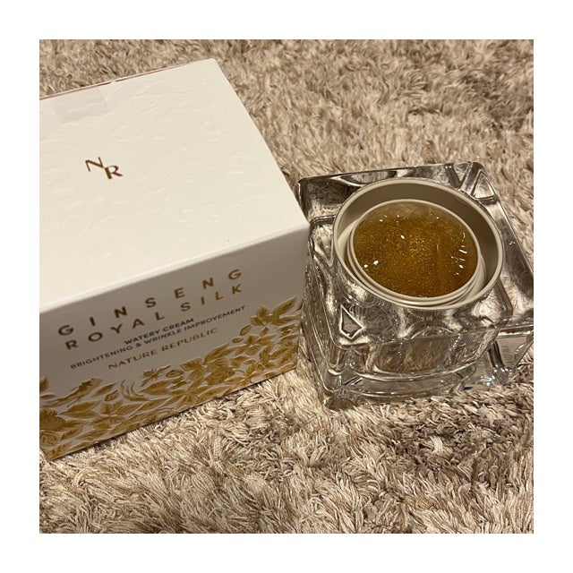 suuu..i on LIPS 「【使った商品】★ネイチャーリパブリックジンセンロイヤルシルクウ..」(1枚目)