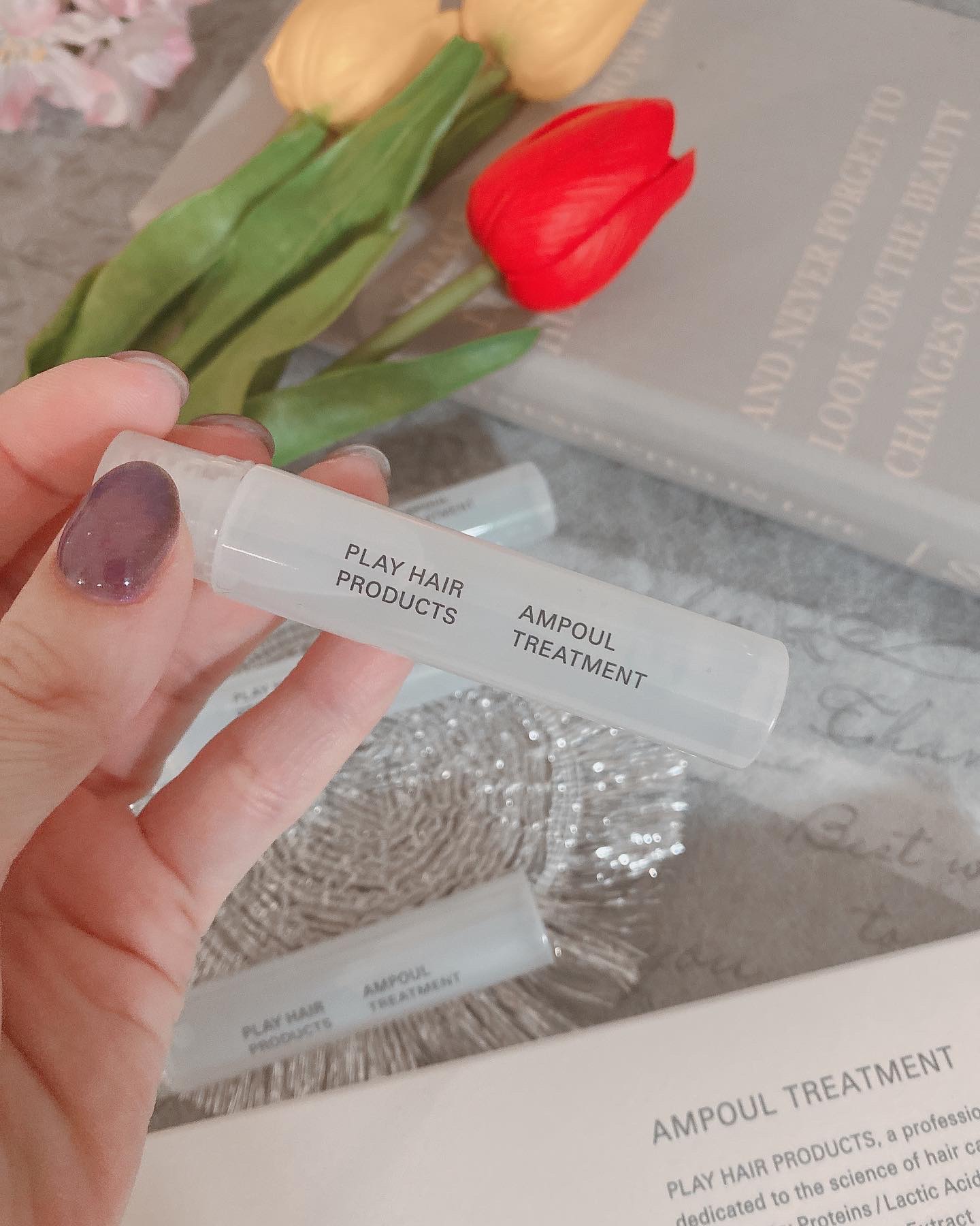 アンプルトリートメント/PLAY HAIR PRODUCTS/アウトバストリートメントを使ったクチコミ（2枚目）