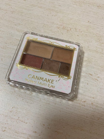 パーフェクトマルチアイズ/キャンメイク/アイシャドウパレットを使ったクチコミ(1枚目)
