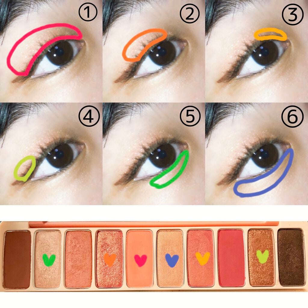 プレイカラー アイシャドウ/ETUDE/アイシャドウパレットを使ったクチコミ(3枚目)