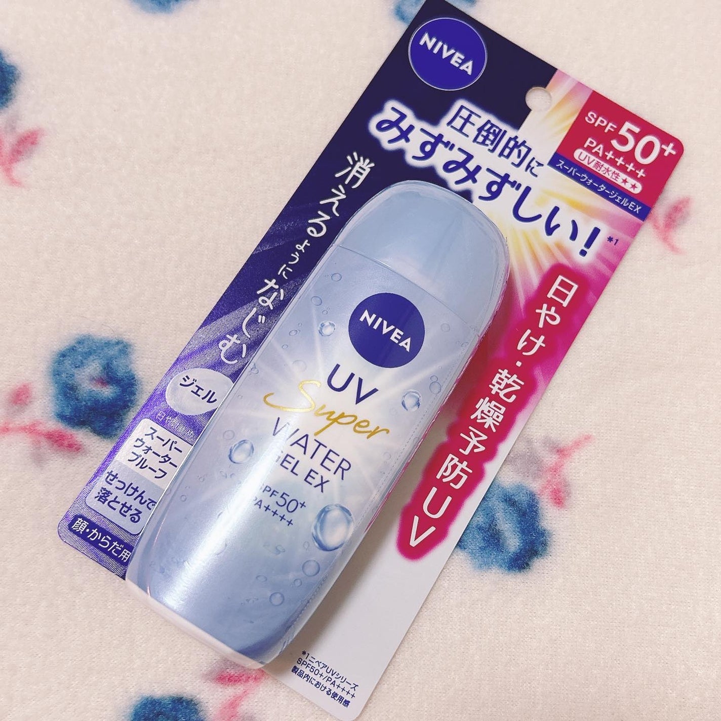 ニベアUV ウォータージェルEX/ニベア/日焼け止めジェルを使ったクチコミ(1枚目)