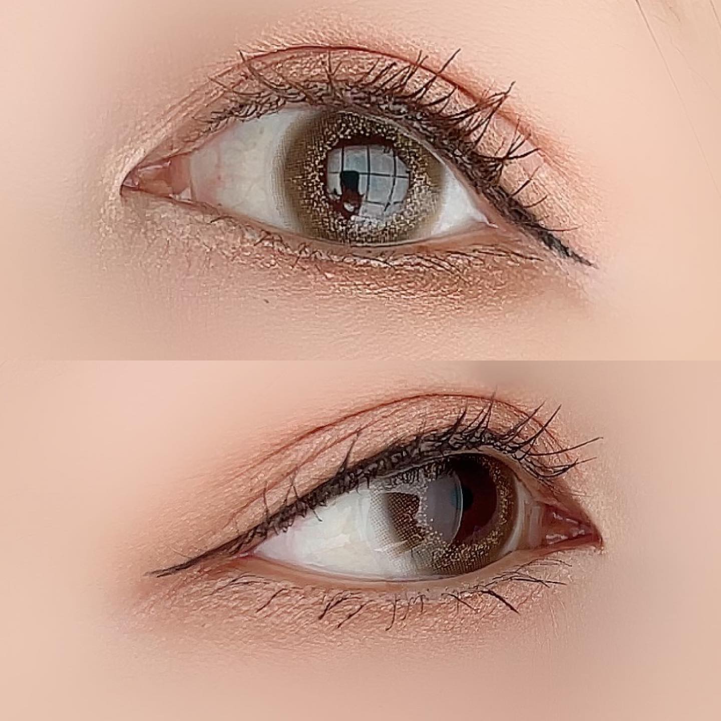 スーパーシャープライナーEX3.0 EX-1 グレイッシュブラック(限定)/KATE/リキッドアイライナーを使ったクチコミ（3枚目）