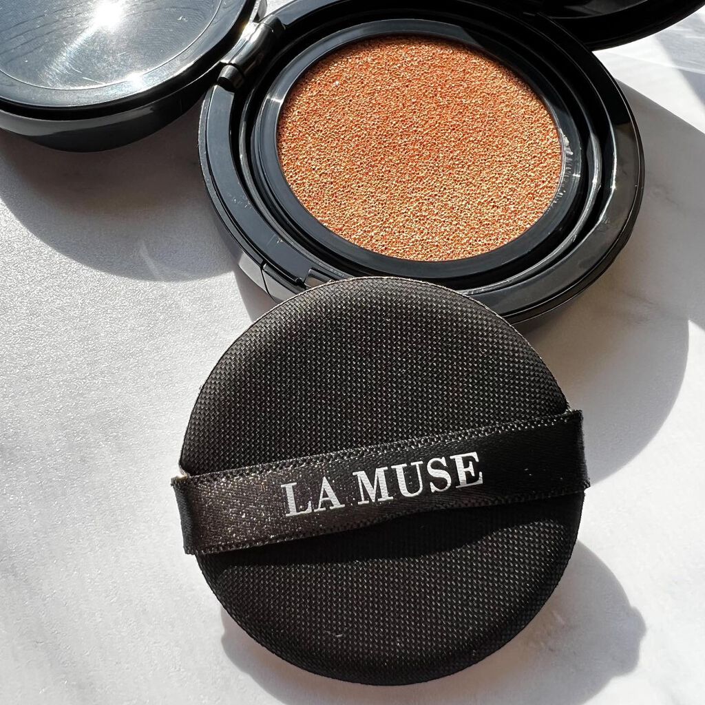 DOUBLE LAYERING SERUM IN CUSHIO CHERRY BLOSSOM/ラミューズ/クッションファンデーションを使ったクチコミ（2枚目）