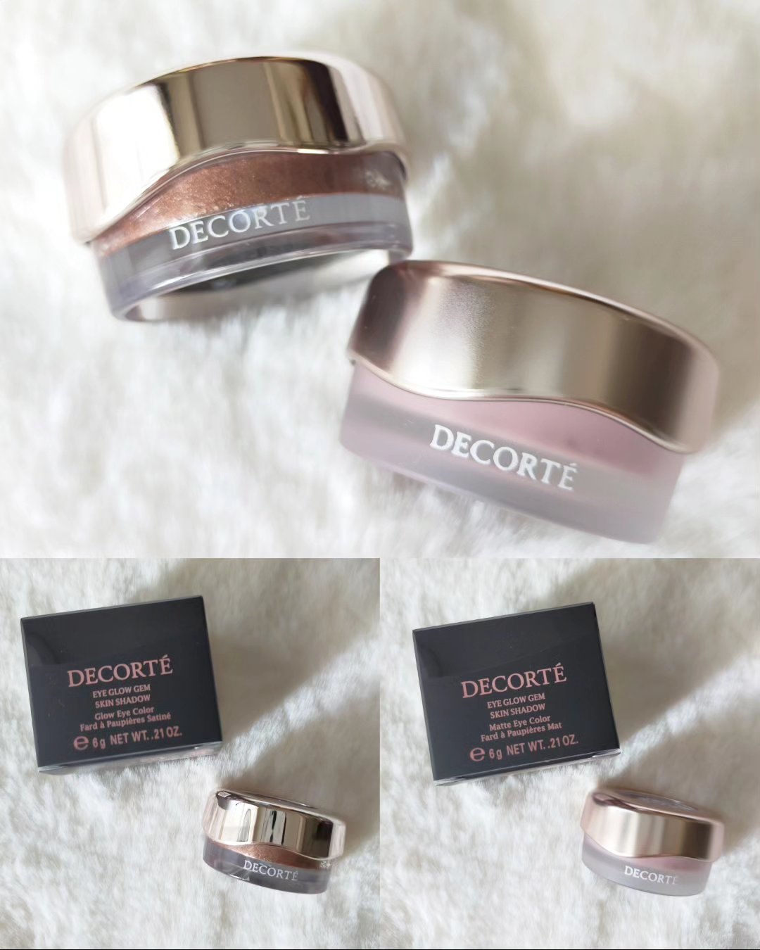 アイグロウジェム スキンシャドウ/DECORTÉ/ジェル・クリームアイシャドウを使ったクチコミ（2枚目）