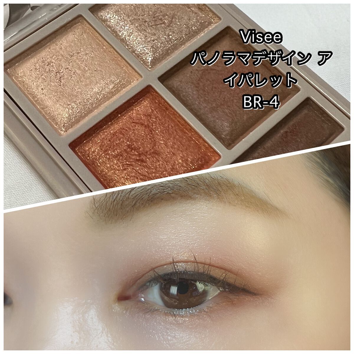 パノラマデザイン アイパレット/Visée/アイシャドウパレットを使ったクチコミ(1枚目)