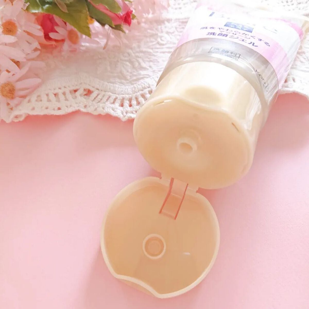 おうちdeエステ 肌をやわらかくする マッサージ洗顔ジェル /ビオレ/その他洗顔料を使ったクチコミ(2枚目)