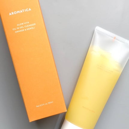 グロービタオイル イン ジェル クレンザー オレンジ&ネロリ/AROMATICA/クレンジングジェルを使ったクチコミ(1枚目)