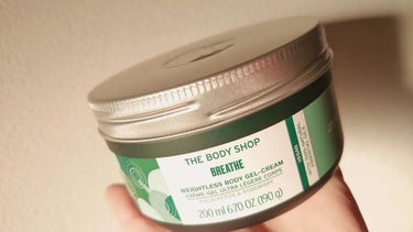 ウェルネス ボディジェルクリーム ユーカリ& ローズマリー/THE BODY SHOP/ボディクリームを使ったクチコミ（1枚目）