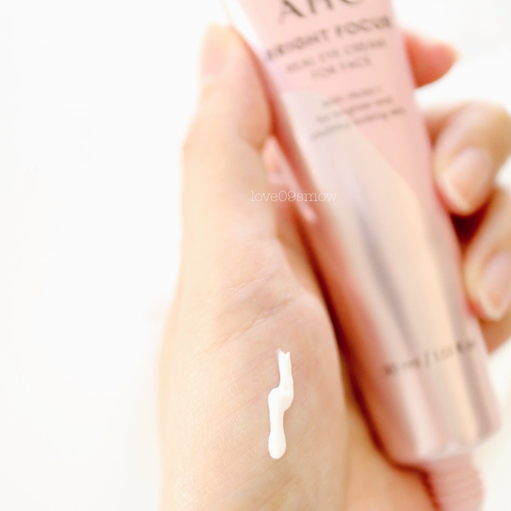 ブライト フォーカス リアル アイクリーム フォーフェイス/AHC/アイケア・アイクリームを使ったクチコミ(3枚目)