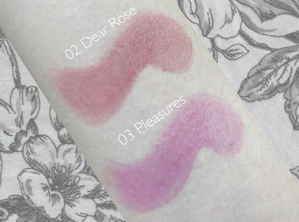 ムードインハンサーリップグロウ LW002 ディア・ローズ/hince/口紅を使ったクチコミ（3枚目）