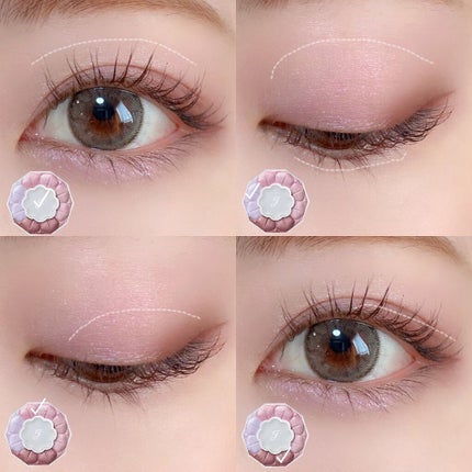 ジルスチュアート ブルームクチュール アイズ/JILL STUART/アイシャドウパレットを使ったクチコミ(2枚目)