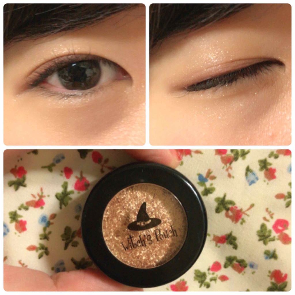 セルフィーフィックスピグメント/Witch's Pouch/単色アイシャドウを使ったクチコミ（2枚目）