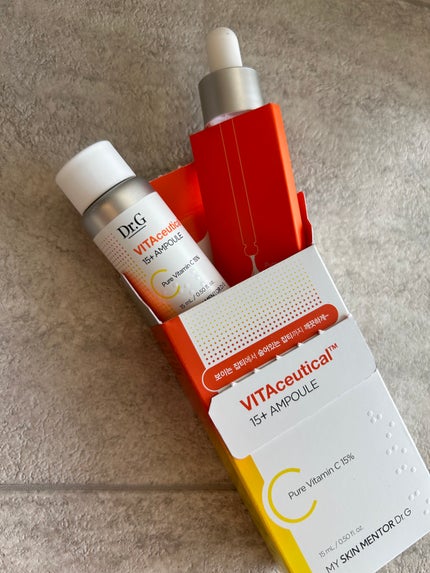 ビタシューティカル15+プラスアンプル/Dr.G/美容液を使ったクチコミ(4枚目)