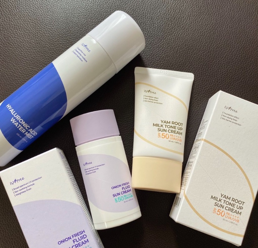 ヤマイモ ミルク トーンアップ UVクリーム/Isntree/日焼け止めクリームを使ったクチコミ（1枚目）