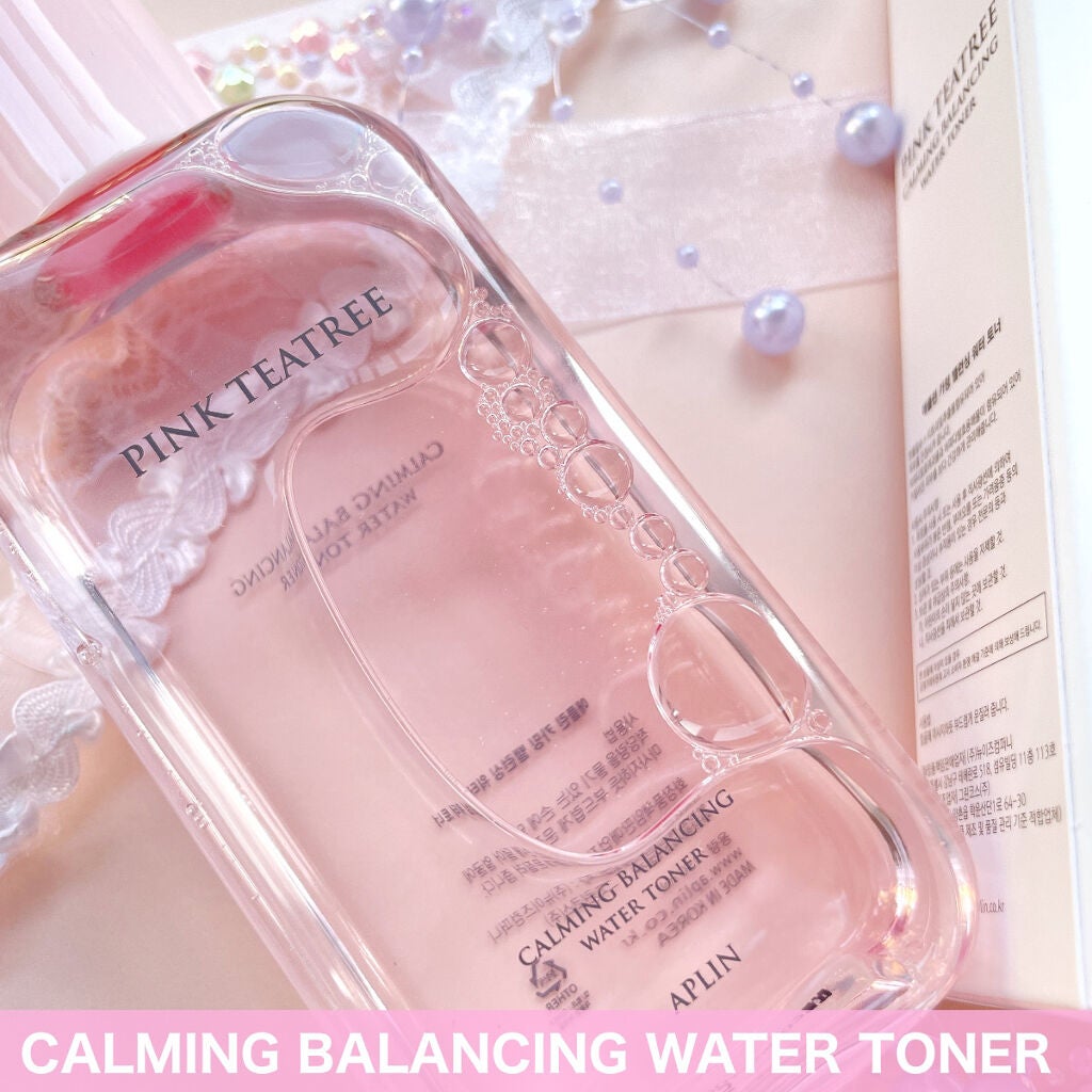 ピンクティーツリートナー/APLIN/化粧水を使ったクチコミ(3枚目)