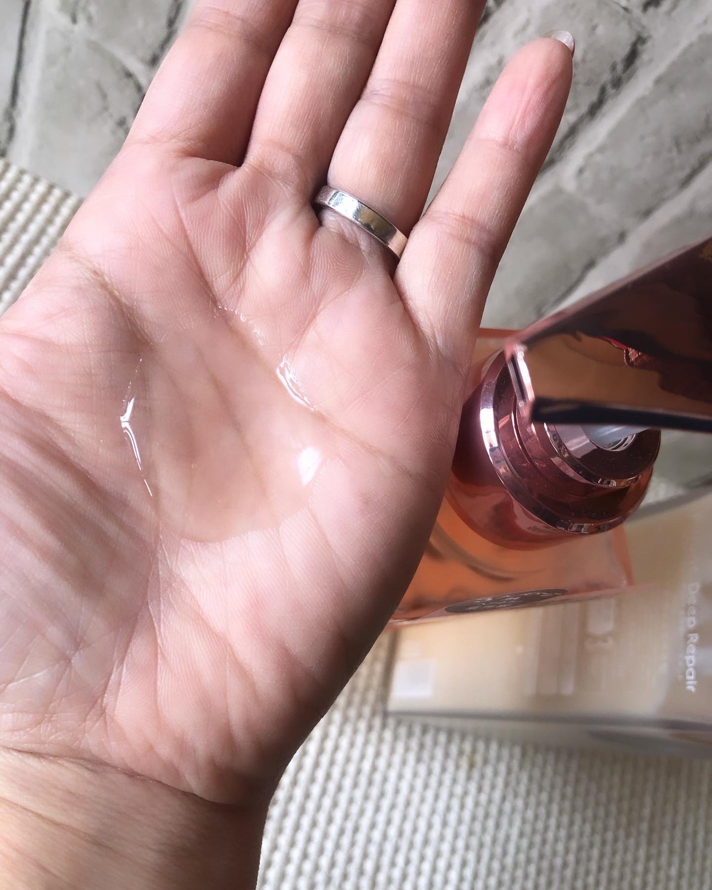 プルント ディープリペアペアセット アールグレイ N/Purunt./市販シャンプーを使ったクチコミ(5枚目)