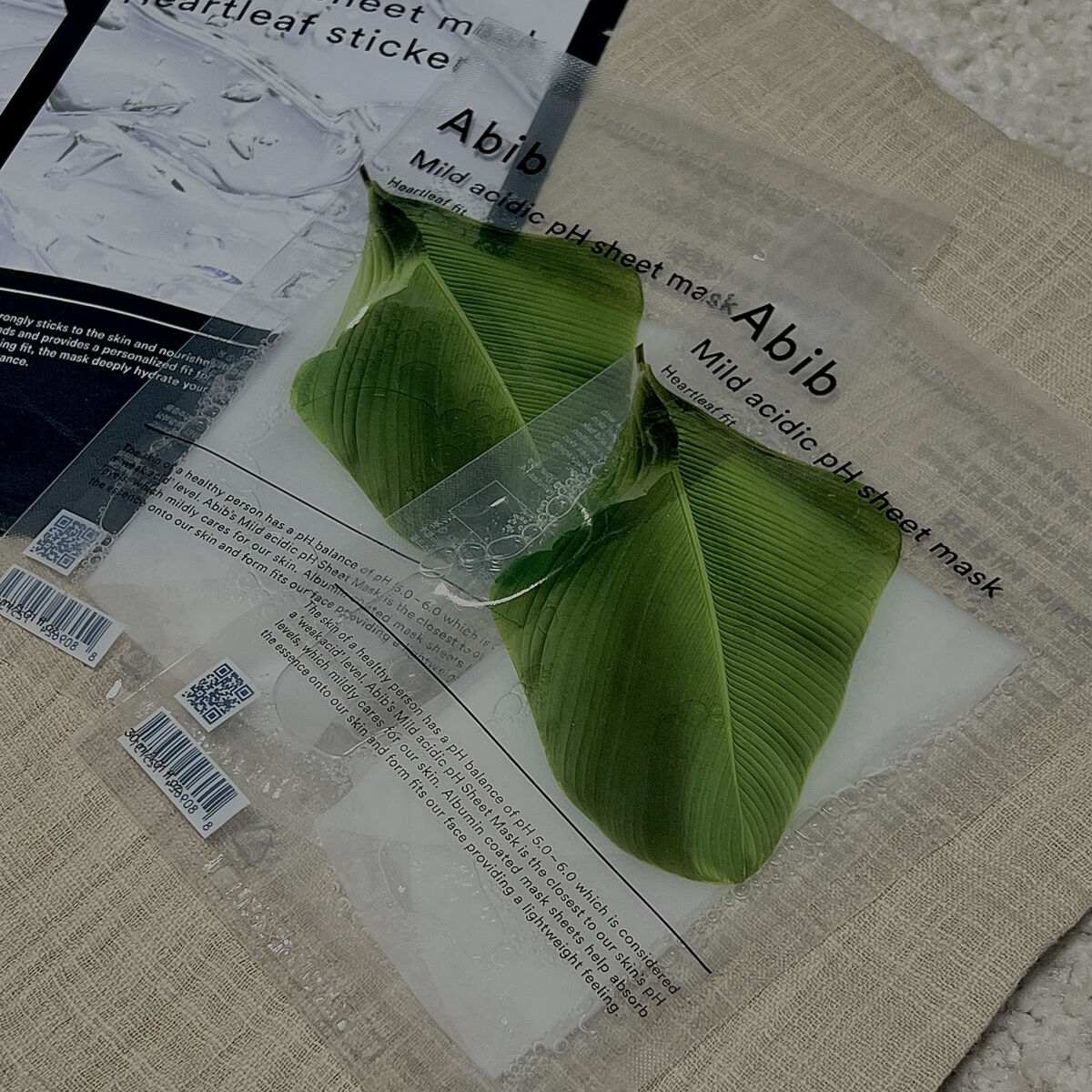 弱酸性pHシートマスク ドクダミフィット/Abib /シートマスク・パックを使ったクチコミ（2枚目）