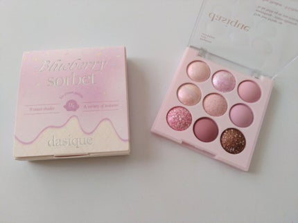 シャドウパレット/dasique/アイシャドウパレットを使ったクチコミ(2枚目)