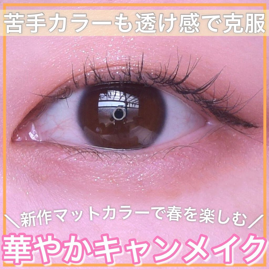 シルキースフレアイズ(マットタイプ)/キャンメイク/アイシャドウパレットを使ったクチコミ(1枚目)