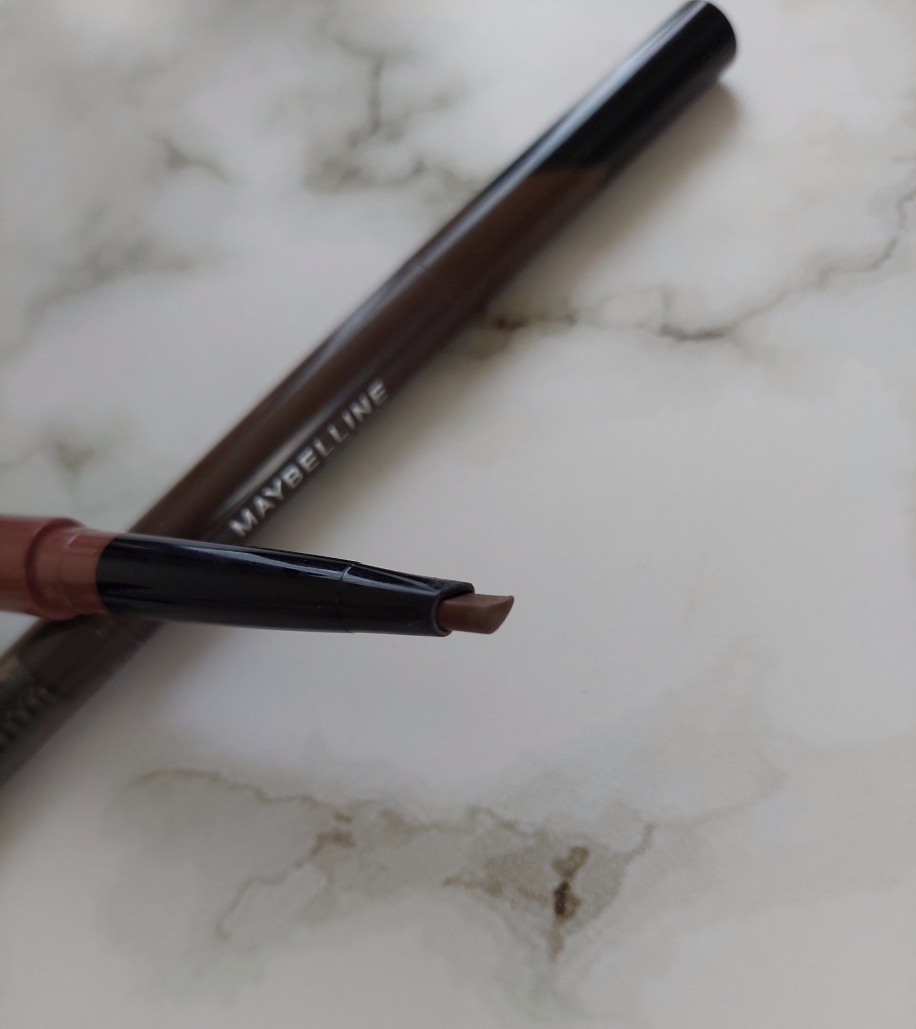 ファッションブロウ パウダーインペンシル N BR-3 明るい茶色/MAYBELLINE NEW YORK/アイブロウペンシルを使ったクチコミ（2枚目）