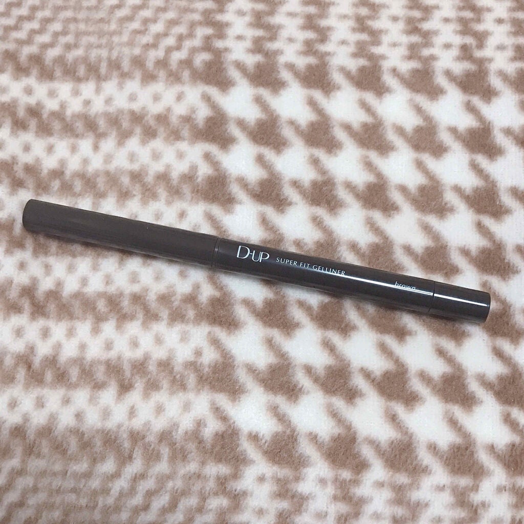スーパーフィットジェルライナー/D-UP/ジェルアイライナーを使ったクチコミ(2枚目)