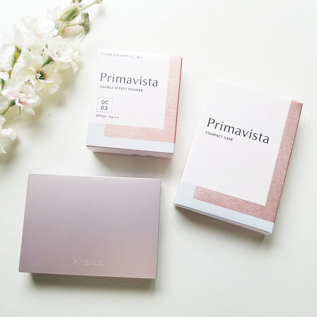 ダブルエフェクト パウダー/プリマヴィスタ/パウダーファンデーションを使ったクチコミ（1枚目）