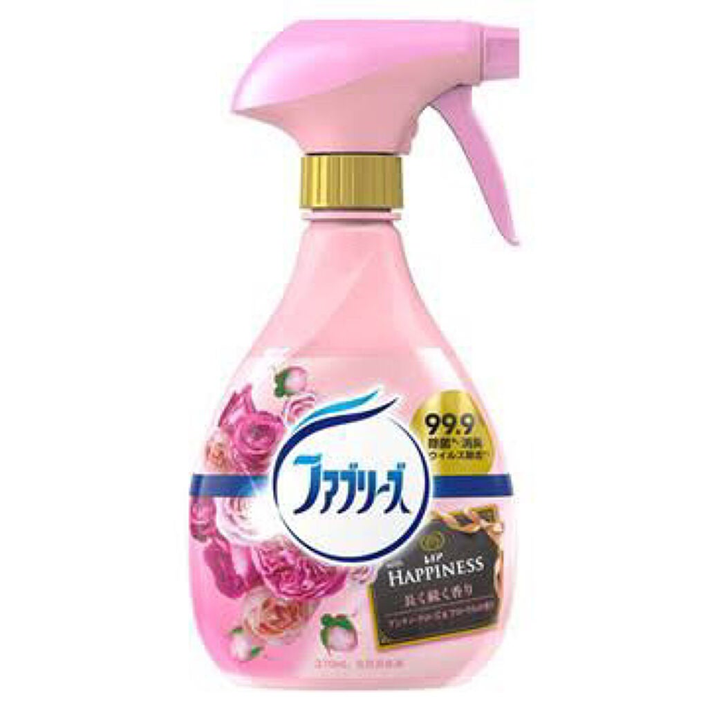 布用消臭スプレー ファブリーズwithレノアハピネス アンティークローズ&フローラルの香り/ファブリーズ/ファブリックミストを使ったクチコミ(1枚目)