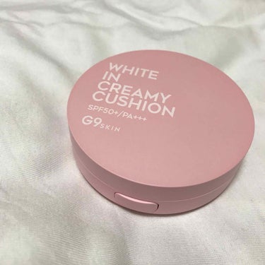 WHITE CREAMY CUSHION(ウユファンデ)/G9SKIN/化粧下地を使ったクチコミ（1枚目）