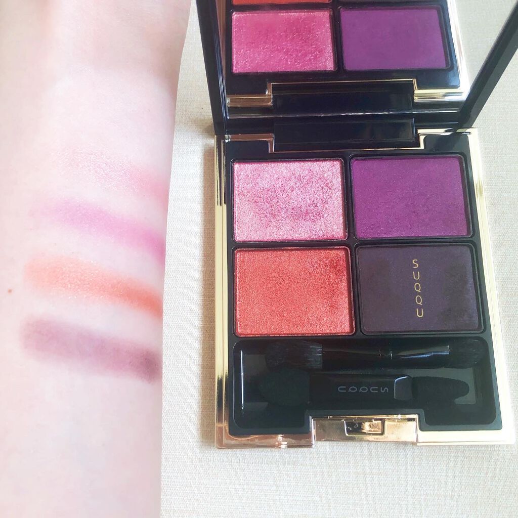 デザイニング カラー アイズ/SUQQU/アイシャドウパレットを使ったクチコミ(2枚目)