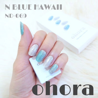 #ohoraネイル,#オホーラネイル,#ネイル,#セルフネイル,#ジェルネイル,#セルフジェルネイル,#マーブルネイル,#夏ネイル,#グリッターネイルのネイルデザイン