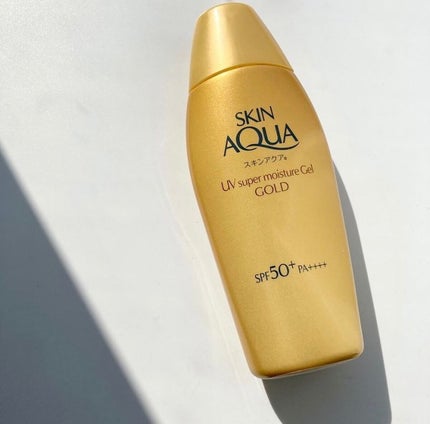 スーパーモイスチャージェルゴールド/スキンアクア/日焼け止めジェルを使ったクチコミ(6枚目)