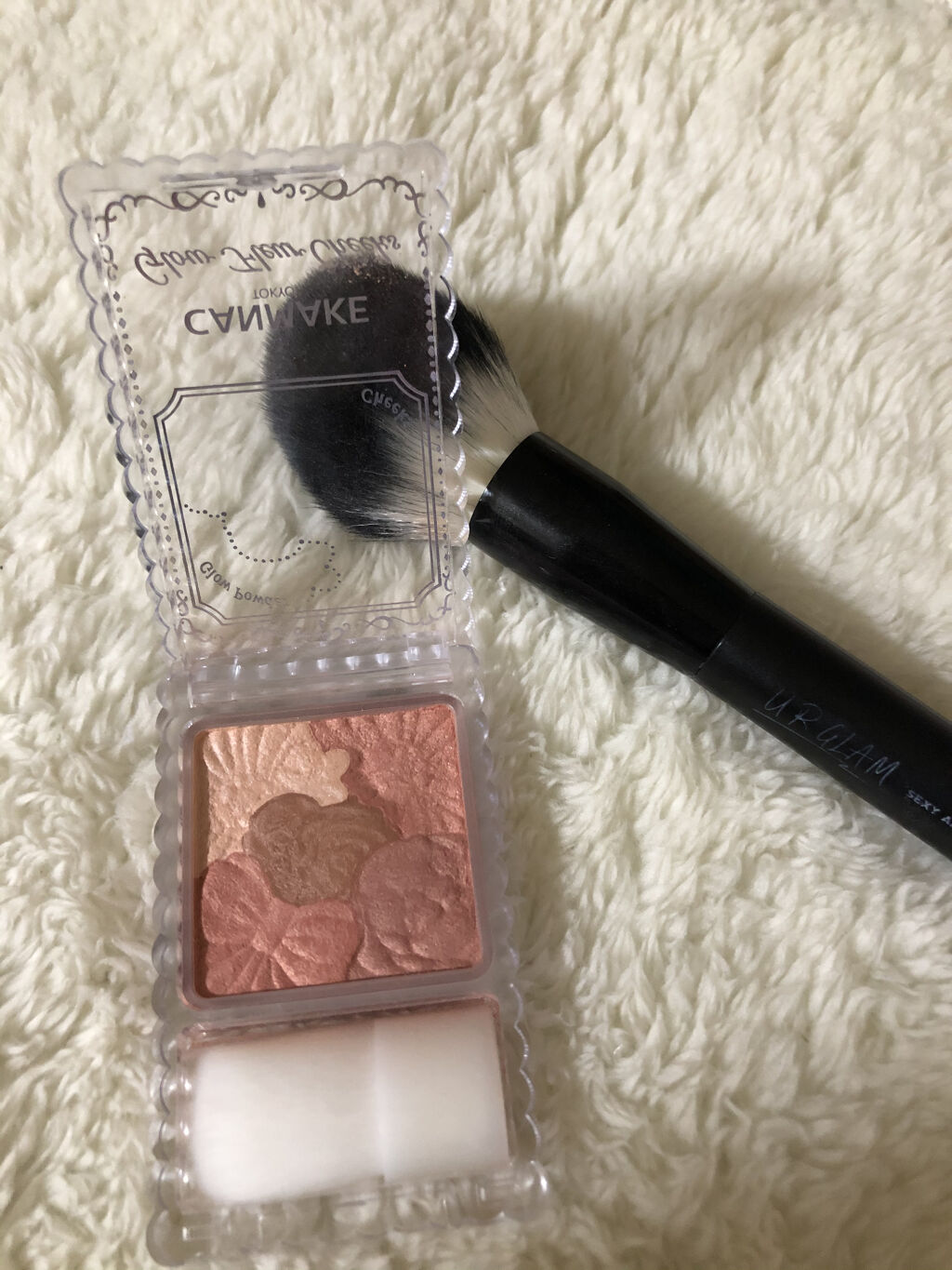 グロウフルールチークス/キャンメイク/パウダーチークを使ったクチコミ（2枚目）