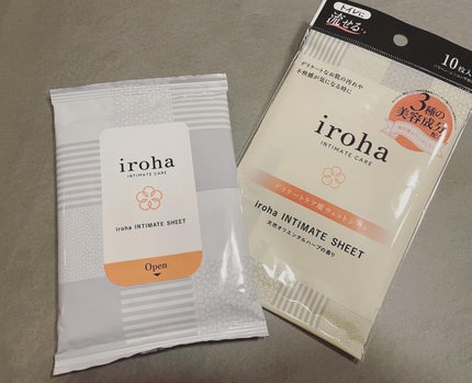 イロハ インティメートシート/iroha INTIMATE CARE/デリケートゾーンケアを使ったクチコミ(1枚目)