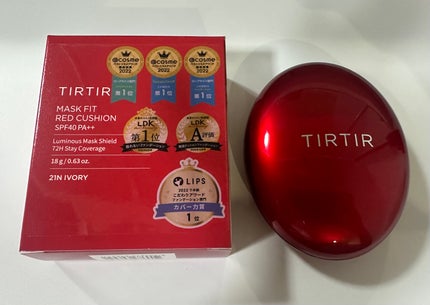 マスク フィット レッド クッション/TIRTIR(ティルティル)/クッションファンデーションを使ったクチコミ(1枚目)