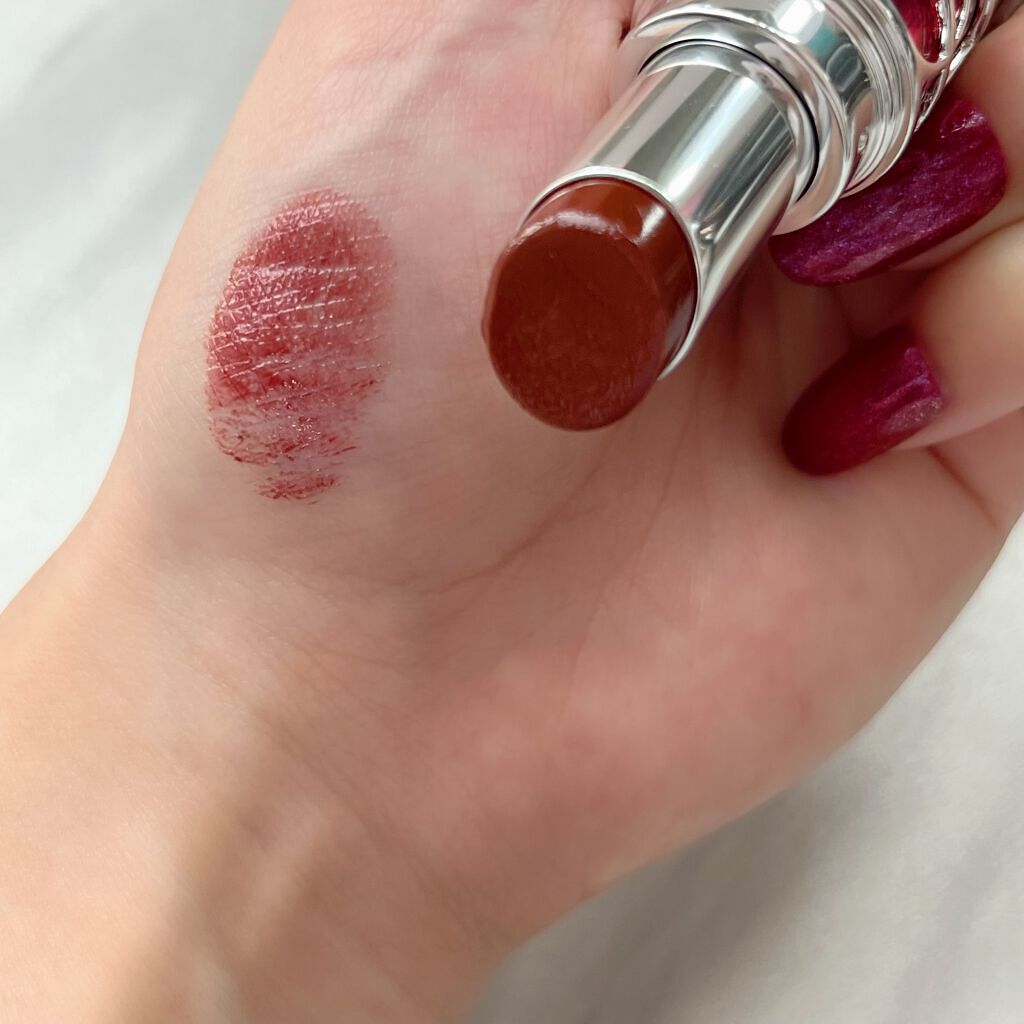 YSL ラブシャイン キャンディグレーズ No.3 カカオ ノー バウンダリー/YVES SAINT LAURENT BEAUTE/口紅を使ったクチコミ（2枚目）