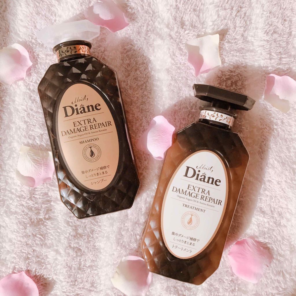 パーフェクトビューティ モイストダイアン エクストラダメージリペア シャンプー/トリートメント/ダイアン/市販シャンプーを使ったクチコミ（1枚目）