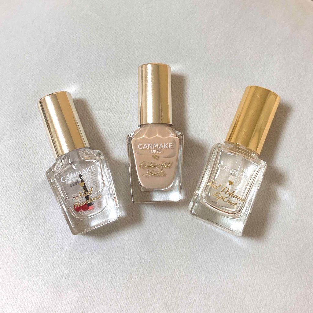ジェルボリュームトップコート/キャンメイク/ネイルトップコートを使ったクチコミ（2枚目）