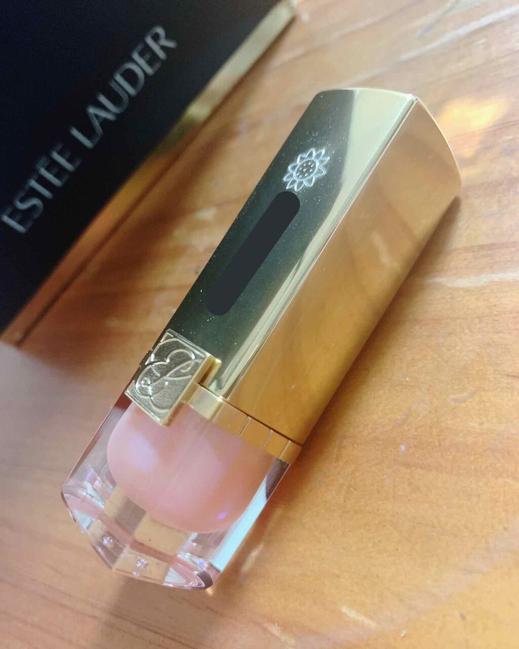 ピュア カラー クリスタル シアー リップスティック/ESTEE LAUDER/口紅を使ったクチコミ（1枚目）