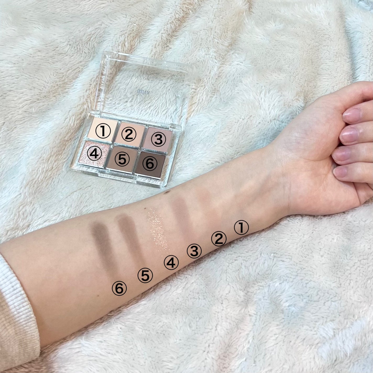 レディートゥーウェアアイパレット/BBIA/アイシャドウパレットを使ったクチコミ(3枚目)