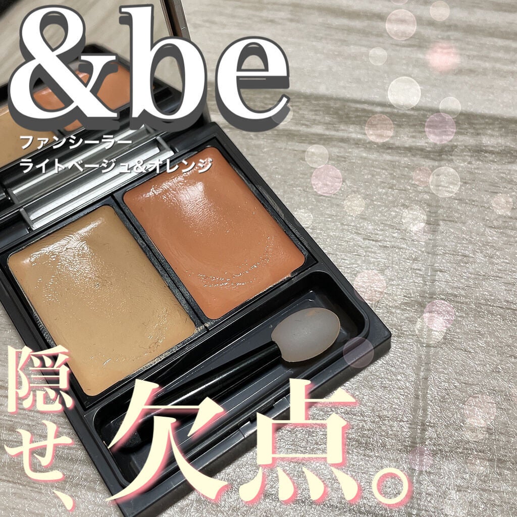 &be ファンシーラー/&be/パレットコンシーラーを使ったクチコミ(1枚目)