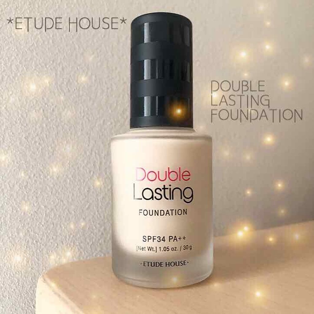 ダブルラスティング ファンデーション/ETUDE/リキッドファンデーションを使ったクチコミ(1枚目)