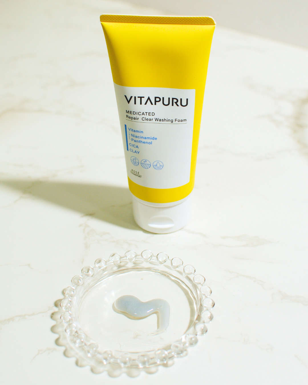 ビタプル リペア クリアウォッシングフォーム/VITAPURU/洗顔フォームを使ったクチコミ(3枚目)