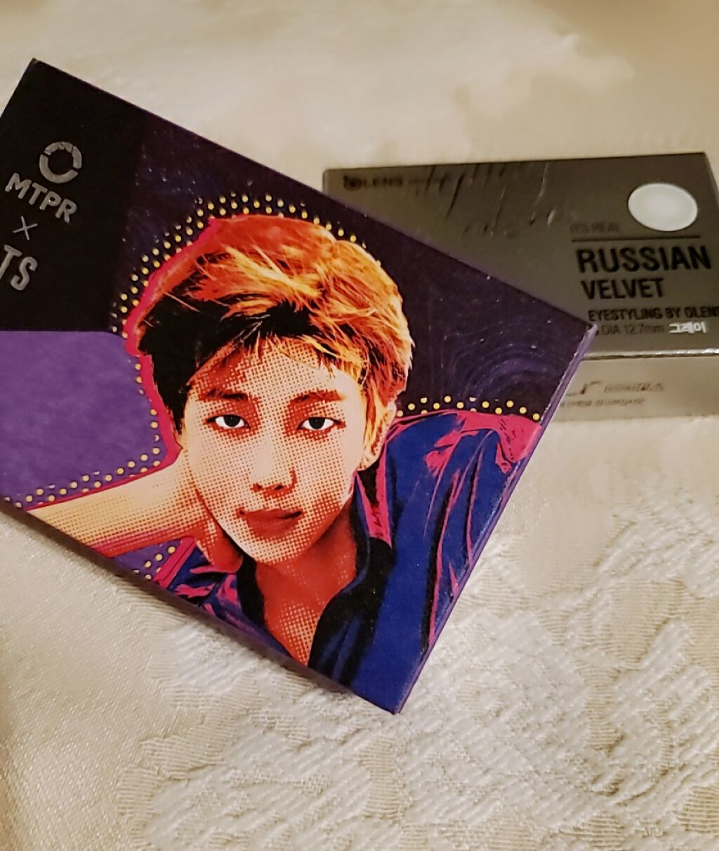 BTS DNA & IDOL Lens-1MONTH/MTPR/１ヶ月（１MONTH）カラコンを使ったクチコミ（2枚目）