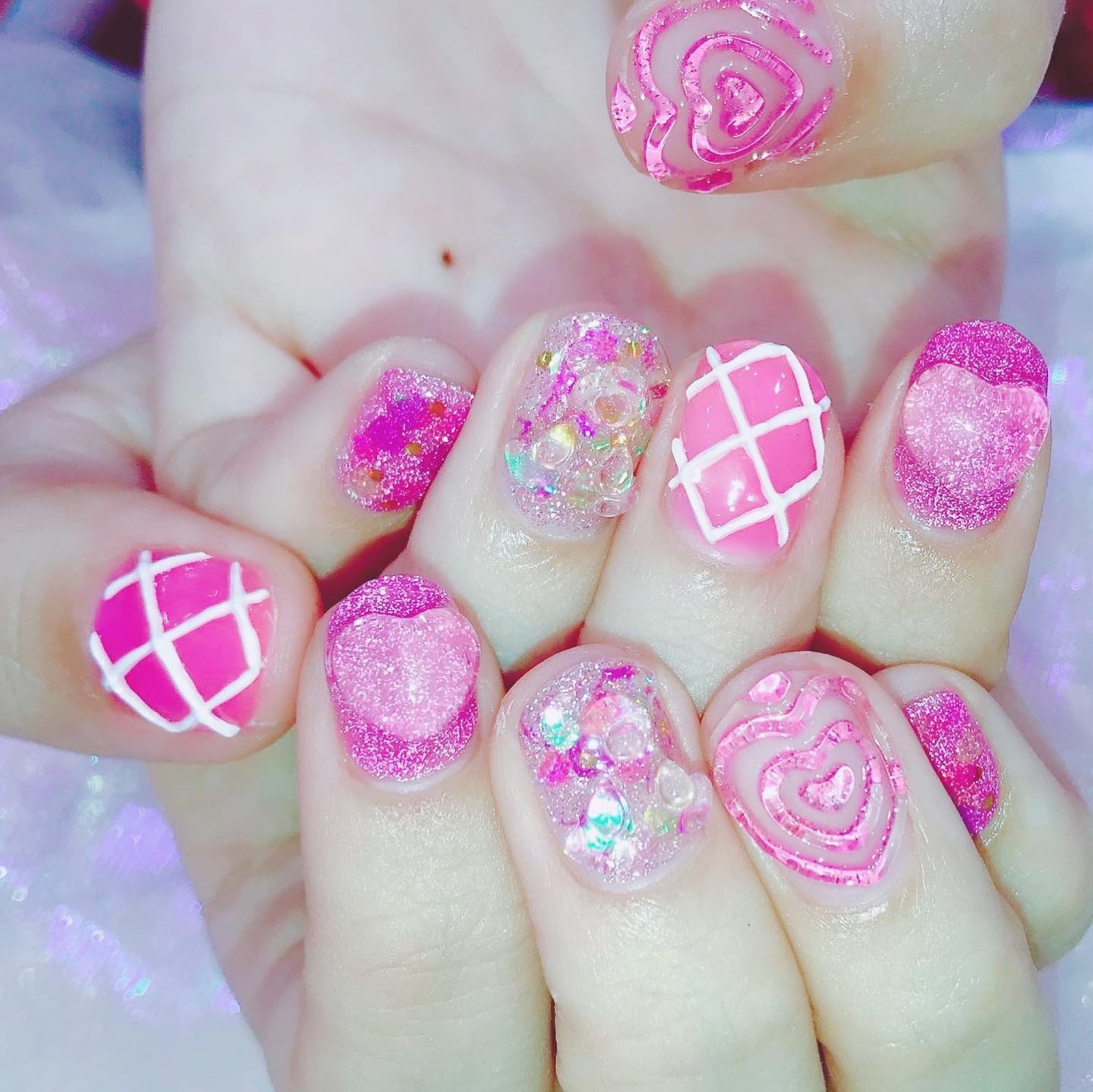 #ネイル,#フラッシュネイルのネイルデザイン