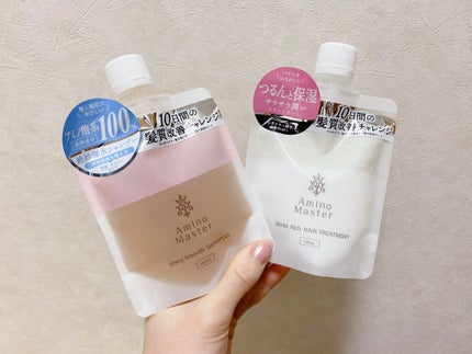 アミノマスター シャイニースムースシャンプー コンパクト 100ml/アミノマスター/市販シャンプーの画像