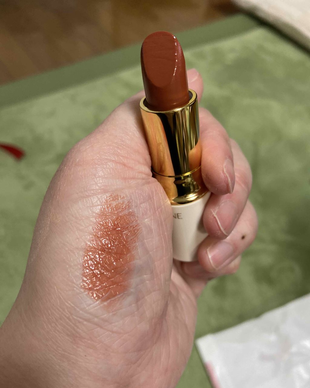 ラスティング リップカラーN/CEZANNE/口紅を使ったクチコミ(2枚目)